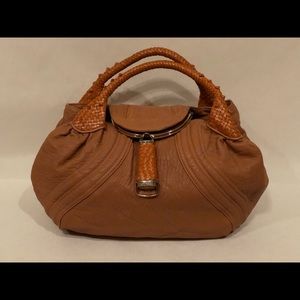 Fendi Spy Bag Leather Satchel
